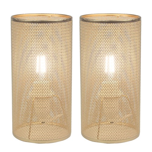 Set modern gold bedside - set,
