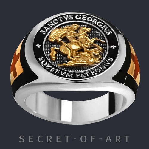 Saint george ring holy - saint,