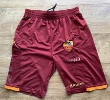 Very Rare Kappa AS Roma Training Shorts Small Totti