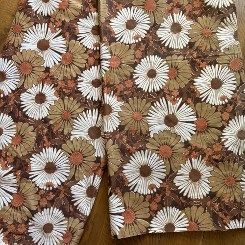 Vintage 1970 floral flower - vintage,