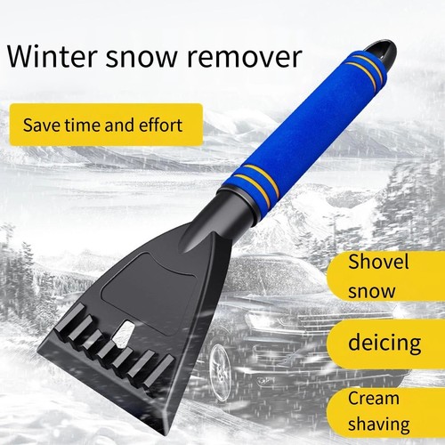 Ice scraper car - car, snow