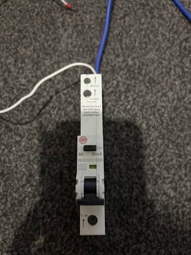 Wylex rcbo nhxsbs1b06 - rcbo,