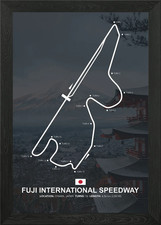 Fuji Speedway Framed Wall Art