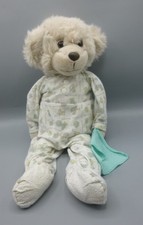 Vintage Snoozems Teddy Bear W / Blanket Pyjamas Soft Plush Beanie Toy 18"