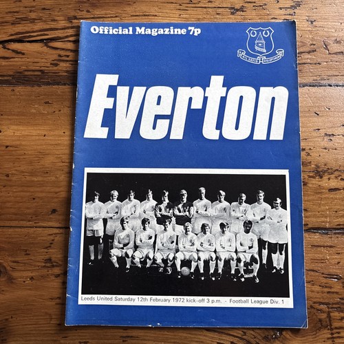 Everton leeds utd 1971 72 - everton,