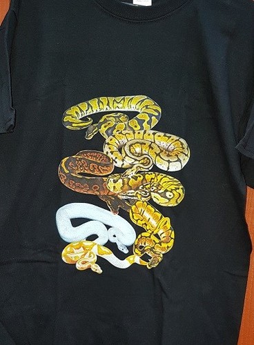 Royal python snake shirt - python,