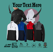 Personalised Golf 1/4 Zip Pullover | Performance Swing Flex Top | Golf Gift