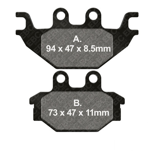 Pair pads ebc fa377 - pair,