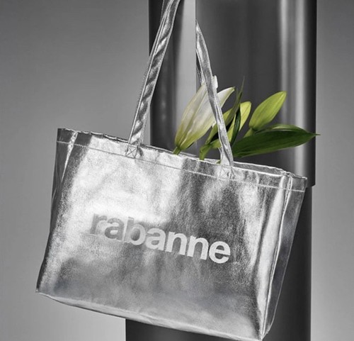 Unused rabanne large silver - rabanne,