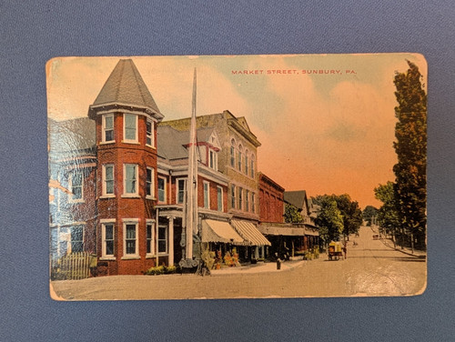 1911 postcard market - 1911,