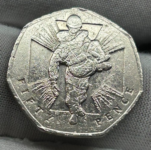2006 wounded soldier 50p - 2006,