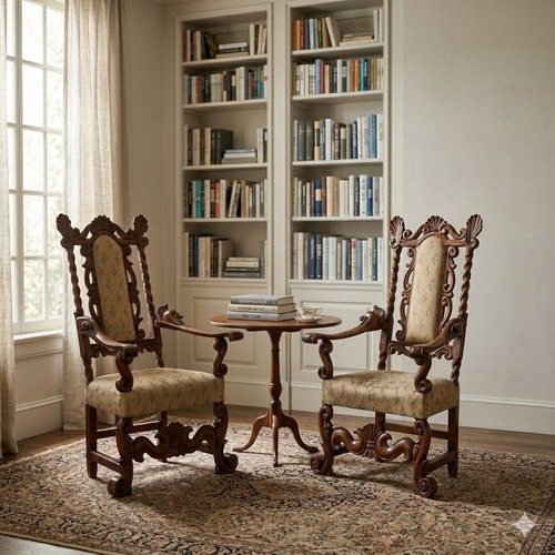 Antique baroque armchairs - baroque,