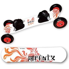 Radsails Atb R1 Fenix Mountainboard Maple Wood Binding 5,6 KG Deck 21,5 X 90 CM