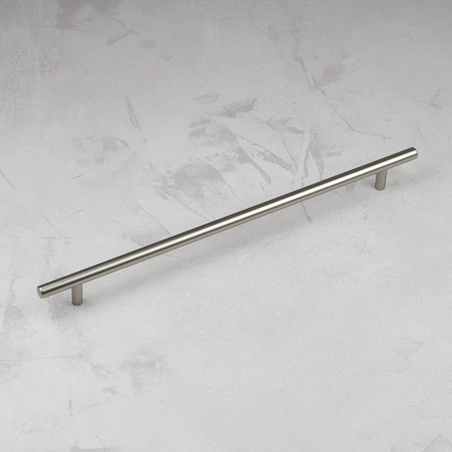 Brushed nickel bar - nickel, t