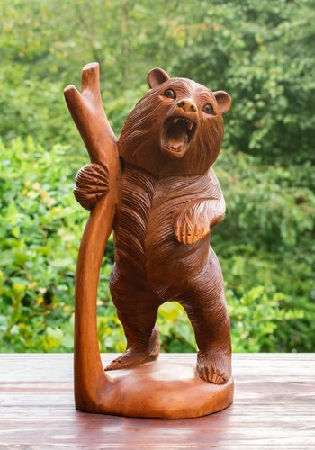 Wooden hand carved - carved, statue