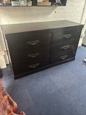 Chest of drawers. Made of solid wood. Brand: Lombok. 157 x 56 cm. 90cm tall.