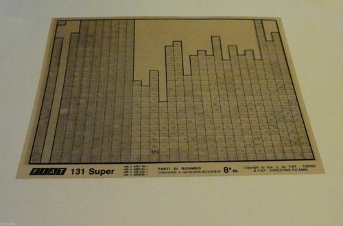 Microfiche spare parts catalog - microfiche,