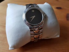 PRE-OWNED: MOVADO MUSEUM MENS WATCH 84 E4 9881