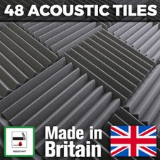 48 Grey Thick Acoustic Foam