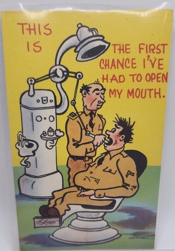 Vintage 1940s dentist - vintage, army