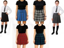 Girls School Uniform Skirt
