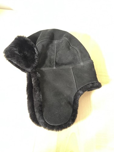 Ugg black suede - black, leather