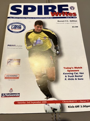 Chesterfield barnet fc - chesterfield, v