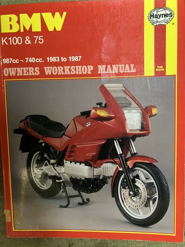 Bmw k100 75 haynes manual - k100,