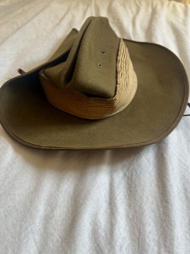 Akubra men brown felt - akubra,