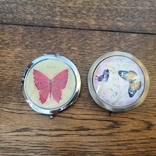 Butterfly compact handbag - x,