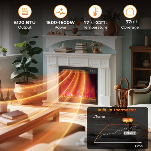 Electric fireplace insert - electric,