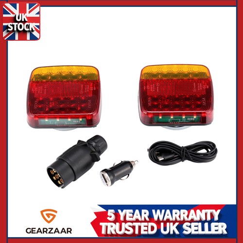 Led magnetic wireless trailer - led,
