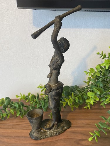 African benin bronze - african,