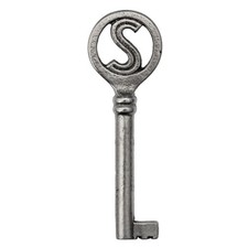 1960's Initial S HOLLOW SHAFT