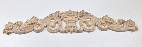 Carved wooden centre - wooden,