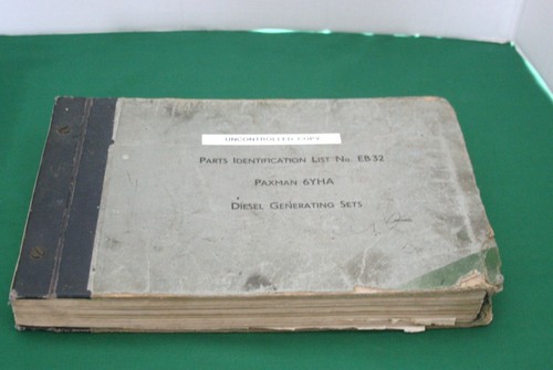 Paxman parts identification - ,
