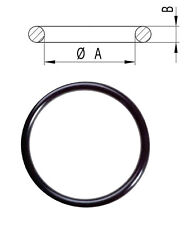 EXHAUST GASKET SEAL O-RING