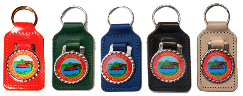 Canal barge ware leather key