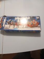 Vintage PLAYMOBIL Father Christmas set 3604 Santa's Magic Sleigh Reindeer Boxed