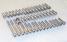 Honda CBR1000RR Fireblade 2004-07 Engine Covers 41x Stainless Allen Bolt Kit