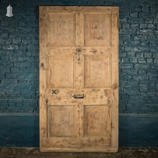 Pine Panelled Door, Pitch Pine 6 Panel Door