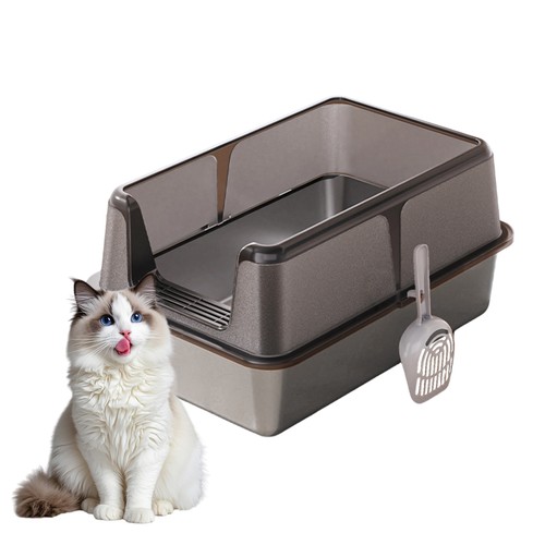 Large stainless steel cat - stainless,