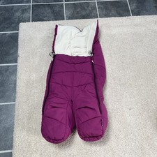 Stokke Xplory Footmuff Cosy Toes Split Leg purple 