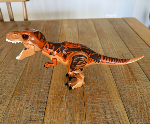Lego rex dinosaur figure - lego, t-rex