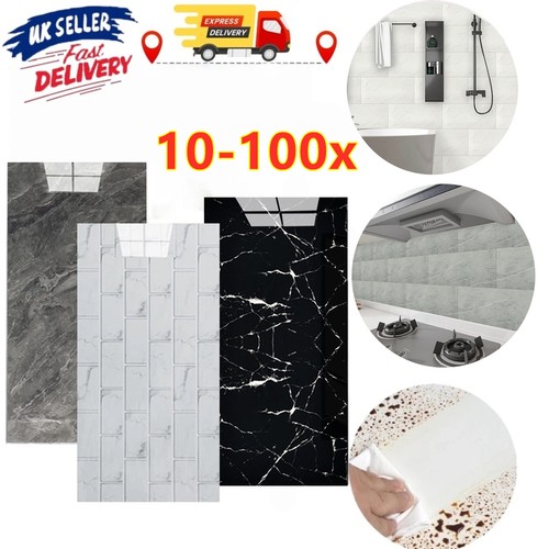 100x pvc marble tiles wall - 10/100x,