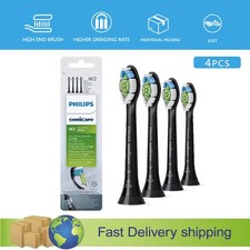 New Pack For 4 Pcs Philips Sonicare W Optimal Replacement Toothbrush Head EG8