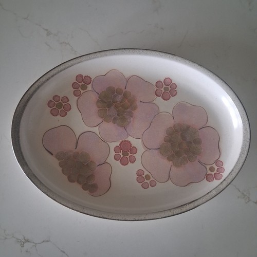 Denby gypsy oval plate - denby, 11"