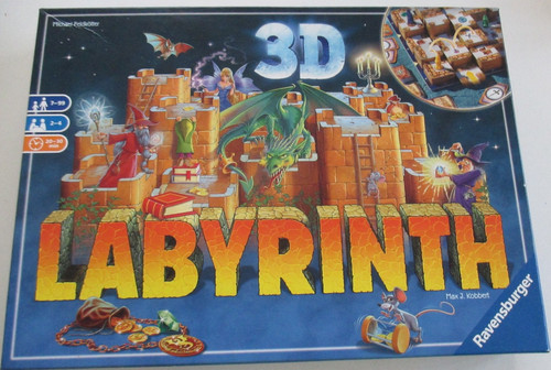 Ravensburger labyrinth - ravensburger, 3d