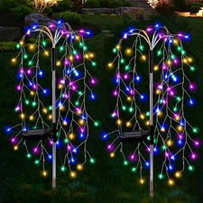 2Pcs Outdoor LED Solar Power