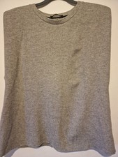 Zara Women's Grey Sweater Vest